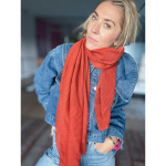 Kelly Tørklæde i Rust fra le mosch