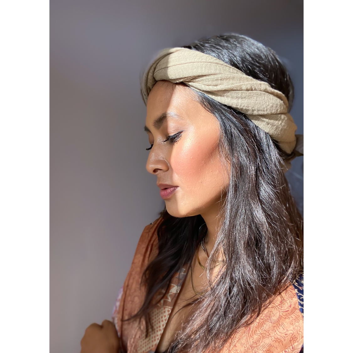 Sully Tørklæde i Oliven #78 fra le mosch