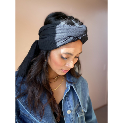 Sully Tørklæde i Sort #13fra le mosch