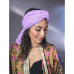 Sully Tørklæde i Lys lillafra le mosch