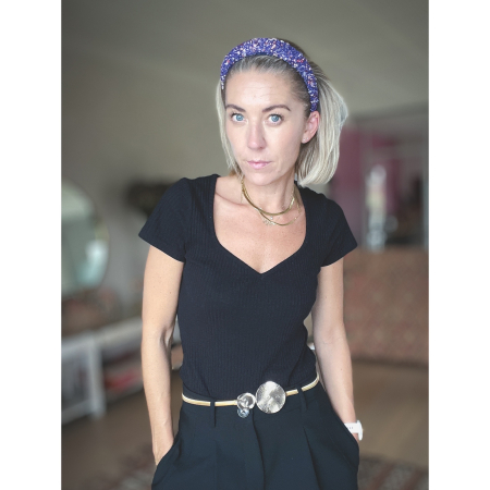 Too Much hårbøjle - Carmen i lilla fra le mosch