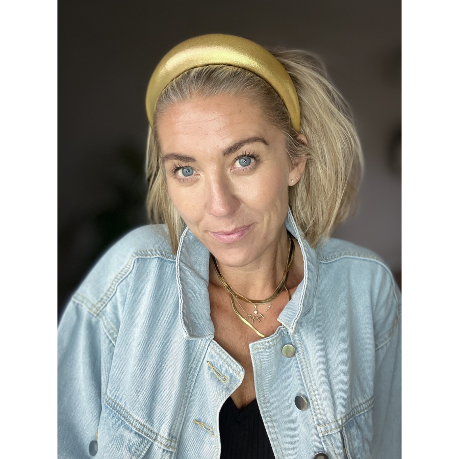 Paris hårbøjle i GYLDEN fra LÉ MOSCH, 