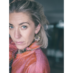 Rio Round øreringe i lilla fra le mosch