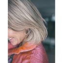 Maja Hoops med sten i rosa fra le mosch Maja Hoops med sten i rosa fra le mosch