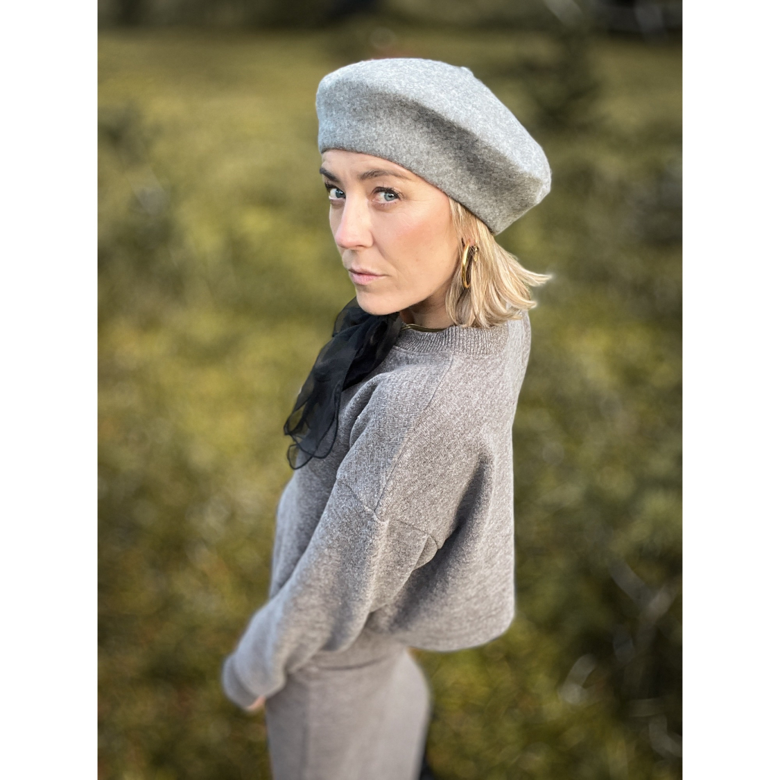 Bibi baret - Grå fra le mosch