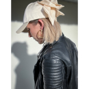 Marissa Cap med sløjfe i Creme fra le mosch Marissa Cap med sløjfe i Creme fra le mosch