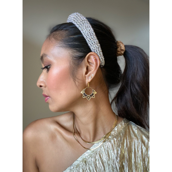 Rio Round øreringe I sort fra le mosch Rio Round øreringe I sort fra le mosch