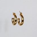 Roxy hoops I forgyldt -20 mm