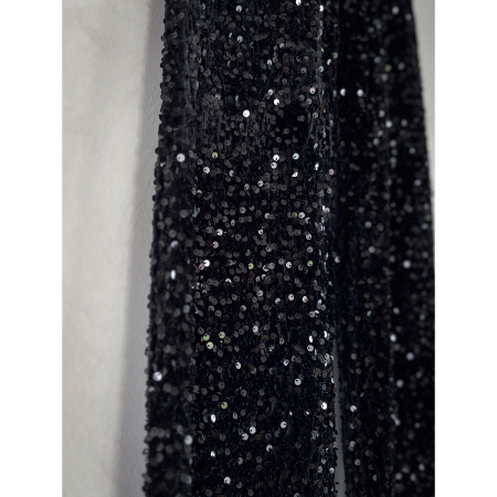 Dexter paillet bukser - sort fra le mosch