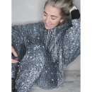 Bex paillet jakke - grå fra le mosch