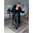 Trine - lang trenchcoat I sort fra le mosch Trine - lang trenchcoat I sort fra le mosch