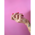 Ariel ring i Citrin krystal fra le mosch