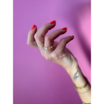 Ariel ring - Morganit og Glasperler fra le mosch