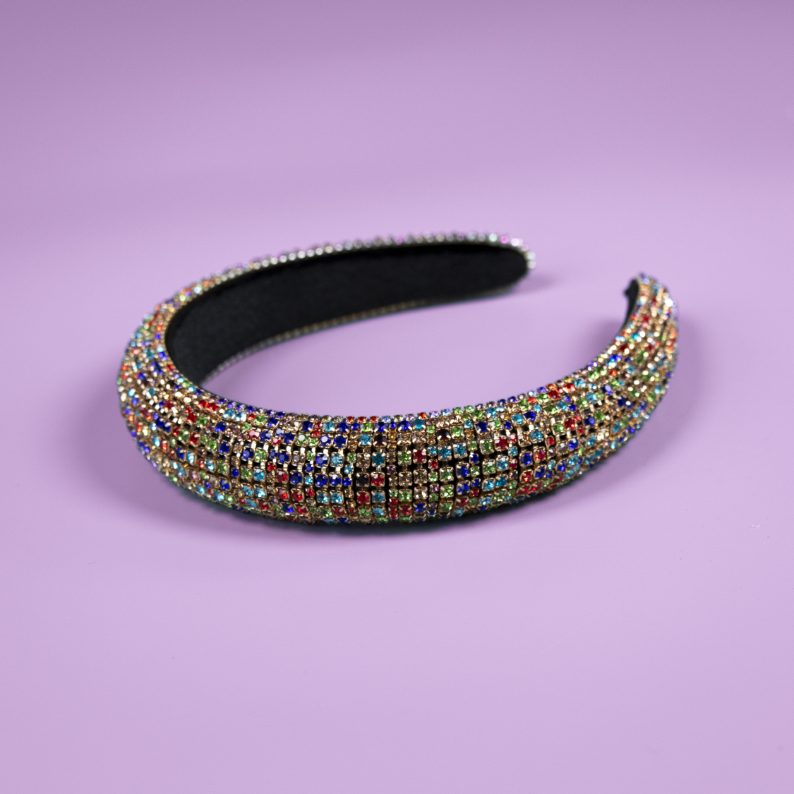 Too Much glimmer party hårbøjle - Colorful fra le mosch