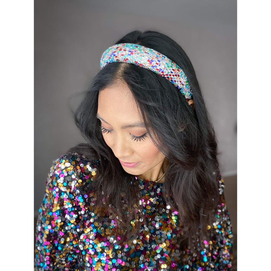 Pantomime hårbøjle med similisten - multi fra le mosch