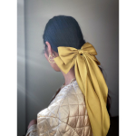 Bea sløjfe hårspænde i oliven grøn fra le mosch