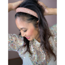 Cobra hårbøjle med similisten - rosé fra le mosch