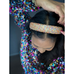 Crystal hårbøjle med similisten i multi fra le mosch