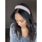 Tila hårbøjle med similisten i sølv og rosé mix fra le mosch