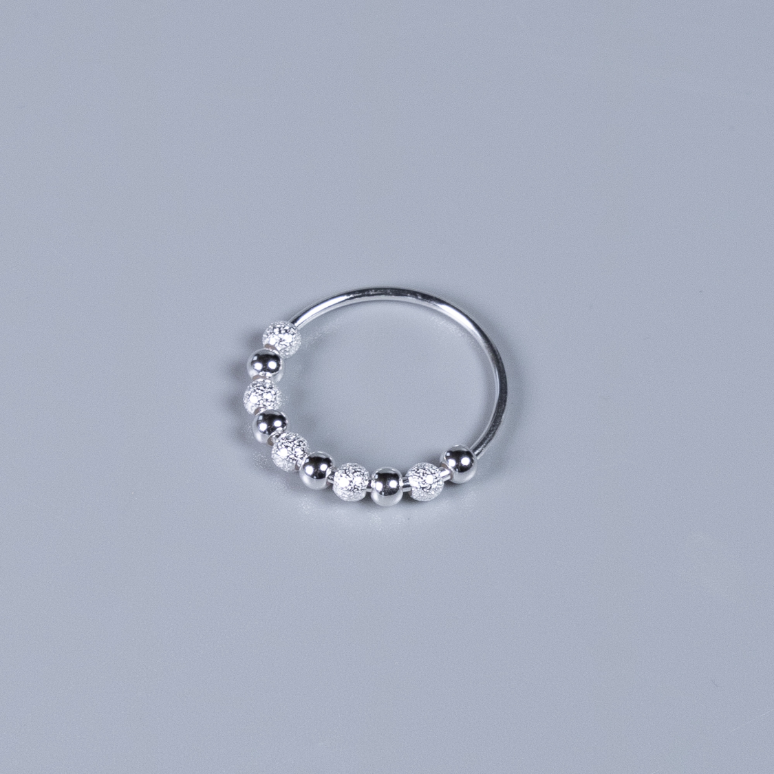 Vilje ring i mat blank mix forsølvet fra le mosch x adhd søstre podcast