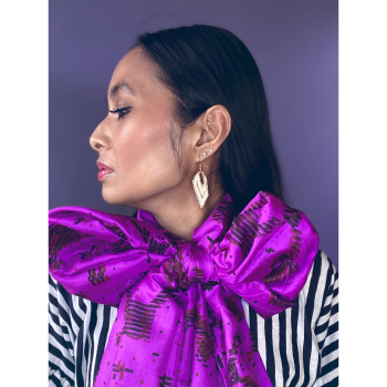  Rio Corto øreringe i hvid fra le mosch