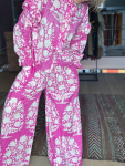 Lullu bukser i Pink Blomst fra le mosch