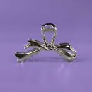 Andy metal hårklemme - Sølvlook