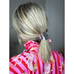 Gigi Hair Cuff - sølvlook fra le mosch. Sølv clips til at sætte i elastikken