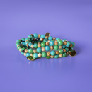 Haniel MIX armbånd i Jaspis Multi natursten fra le mosch Haniel MIX armbånd i Jaspis Multi natursten fra le mosch