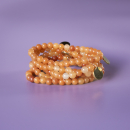 rød aventurin natursten armbånd fra le mosch rød aventurin natursten armbånd fra le mosch