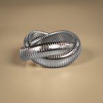 Tamara elastik armbånd i Forsølvet fra le mosch