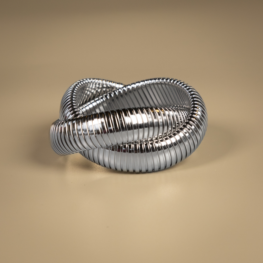 Tamara elastik armbånd i Forsølvet fra le mosch