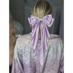 Bea sløjfe hårspænde i lilla fra le mosch