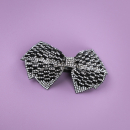 Bellina sløjfe-hårspænde med similisten i Sort fra le mosch