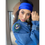 Epaulet/Broche - Drop med perler fra le mosch