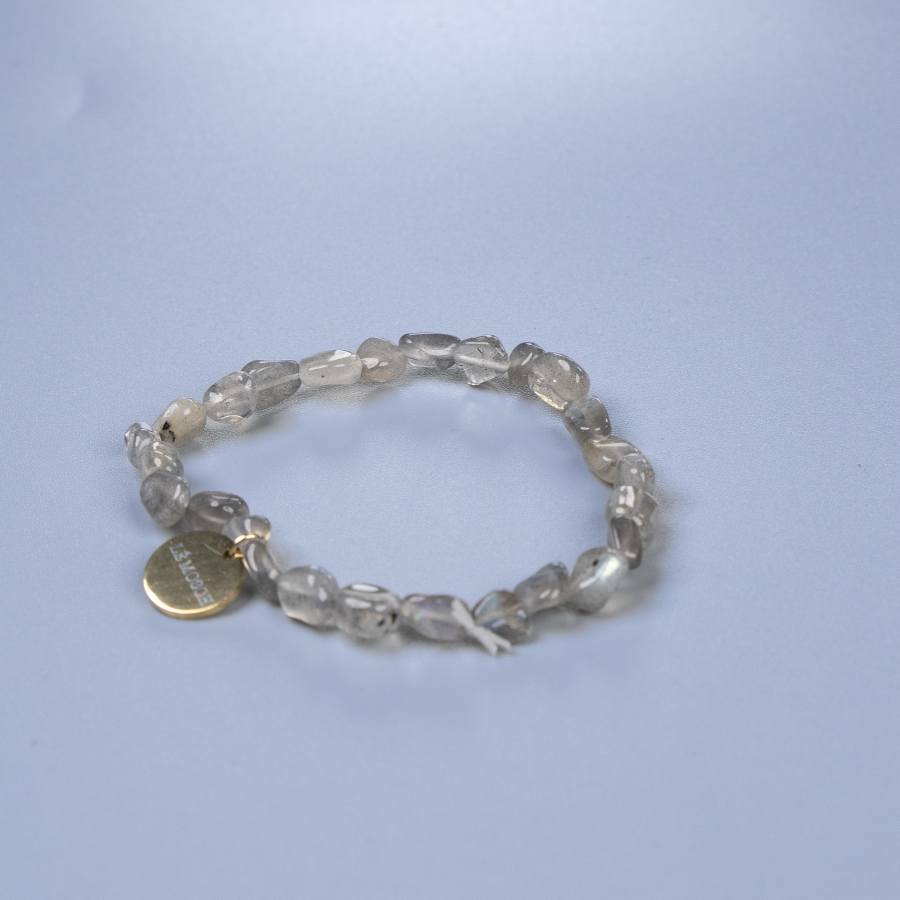 Cuba lucky armbånd I Labradorit fra le mosch