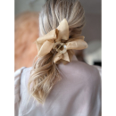 Tony hårklemme i Khaki organza fra le mosch Tony hårklemme i Khaki organza fra le mosch