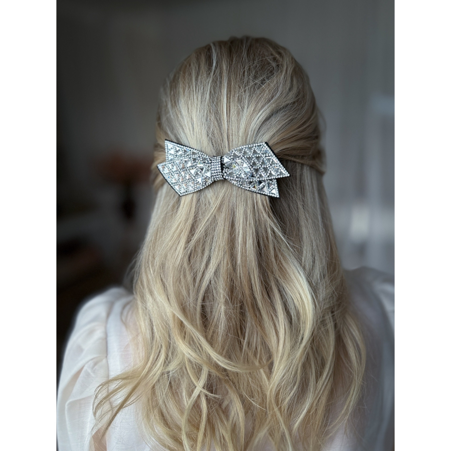 River sløjfe-hårspænde med similisten fra le mosch