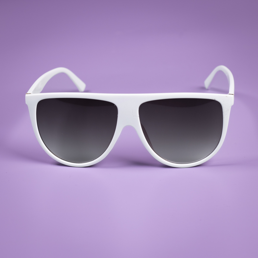 Feel Me solbriller i Hvid fra LÉ MOSCH