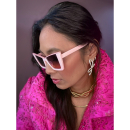 Fendis sløjfe øreringe i forgyldt fra le mosch