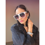 Feel Me solbriller i Hvid fra le mosch