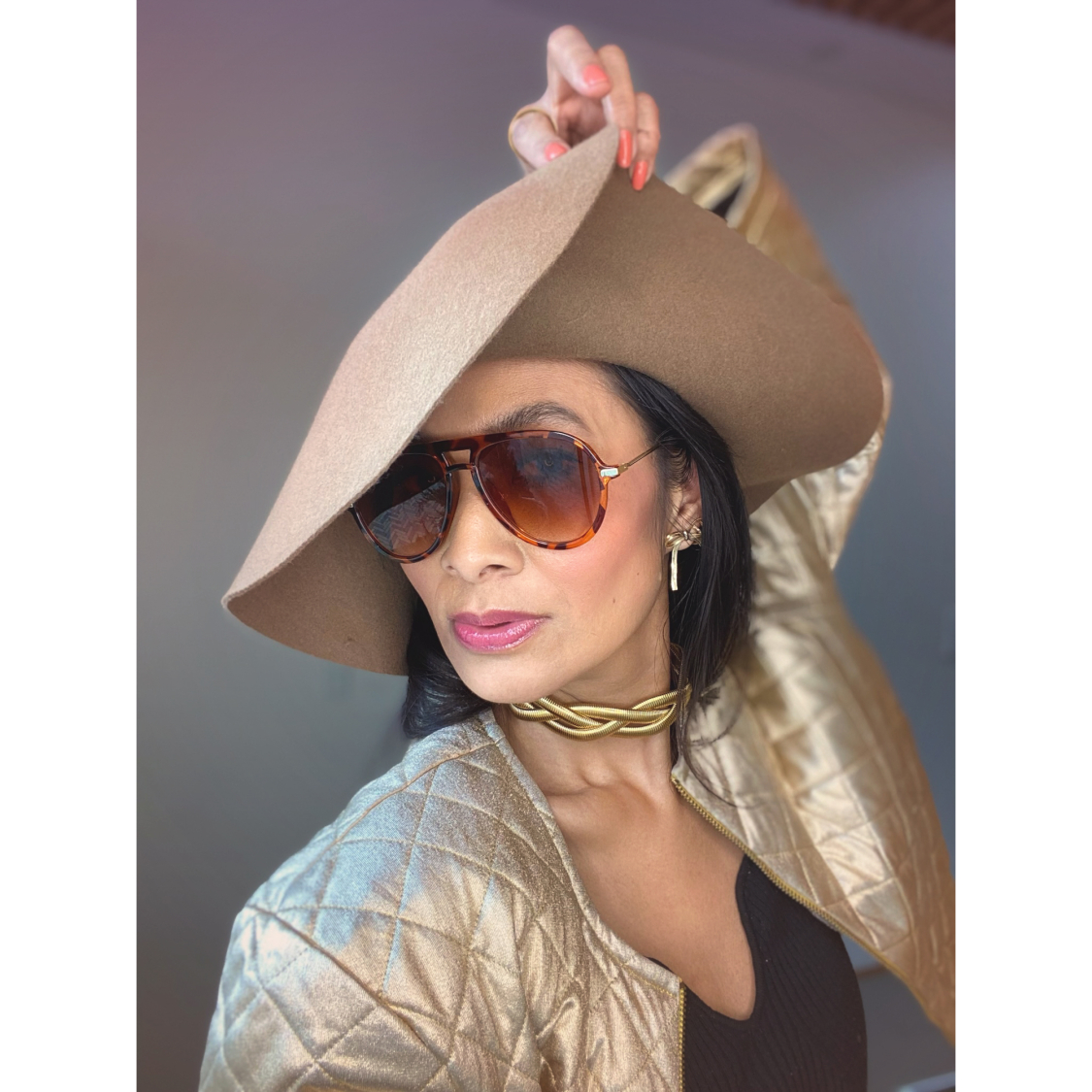 Patsy solbriller i Turtle fra le mosch