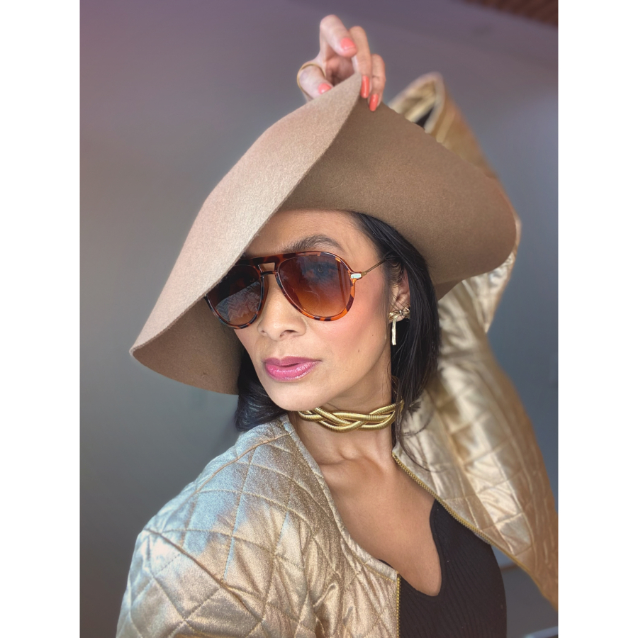 Patsy solbriller i Turtle fra le mosch