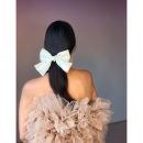 Kylie sløjfe hårspænde i creme fra le mosch Kylie sløjfe hårspænde i creme fra le mosch