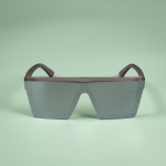 Lulu solbriller i Grå og Sølv fra le mosch