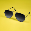 Pilou solbriller i Sort fra LÉ MOSCH Pilou solbriller i Sort fra LÉ MOSCH