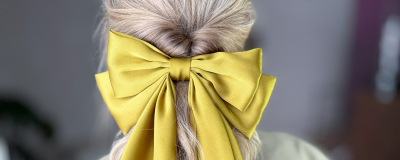 Hårspænde med sløjfe