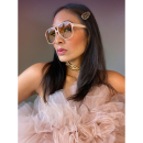 Shawn solbriller i Beige fra le mosch