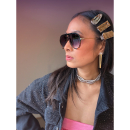 Patsy solbriller i Sort - Turtle fra le mosch