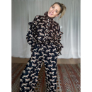 Leslie bukser bomuld med Tiger print fra le mosch